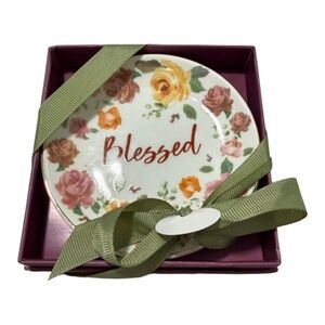 Jewelry Dish Tray, Ring Dish, Ceramic Trinket Tray, Key Bowl, Decorative Plate